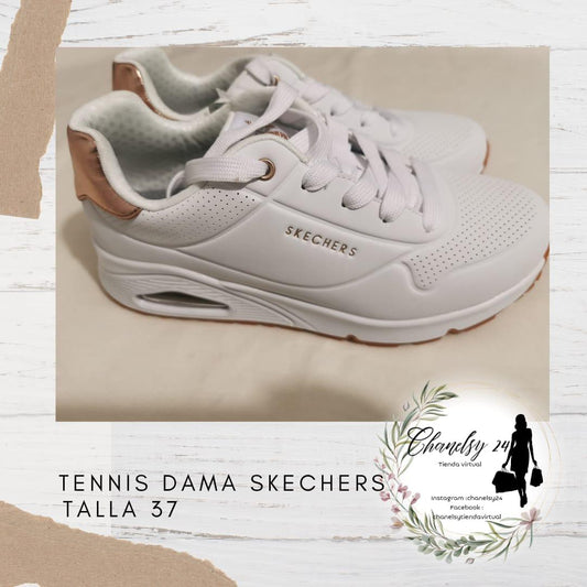 Tenis blancas de Mujer Skechers