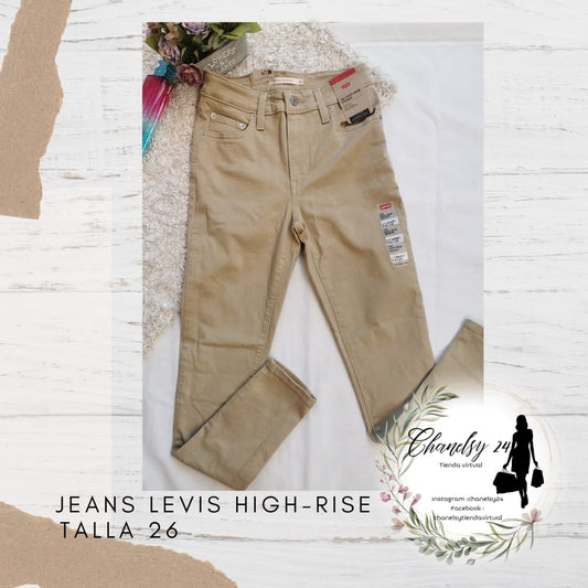 Jeans Levi's High-Rise Talla 26