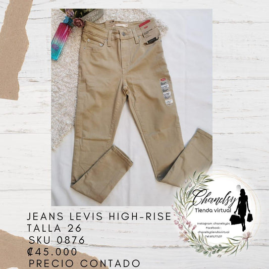 Jeans Levi's High-Rise Talla 26