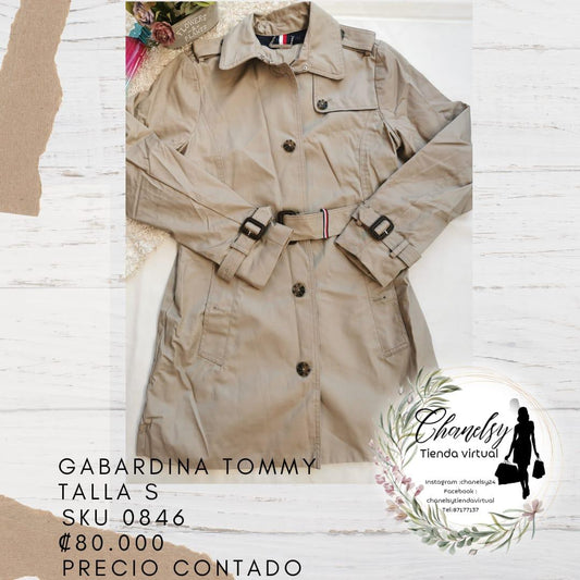 Gabardina Tommy Hilfiger Talla S