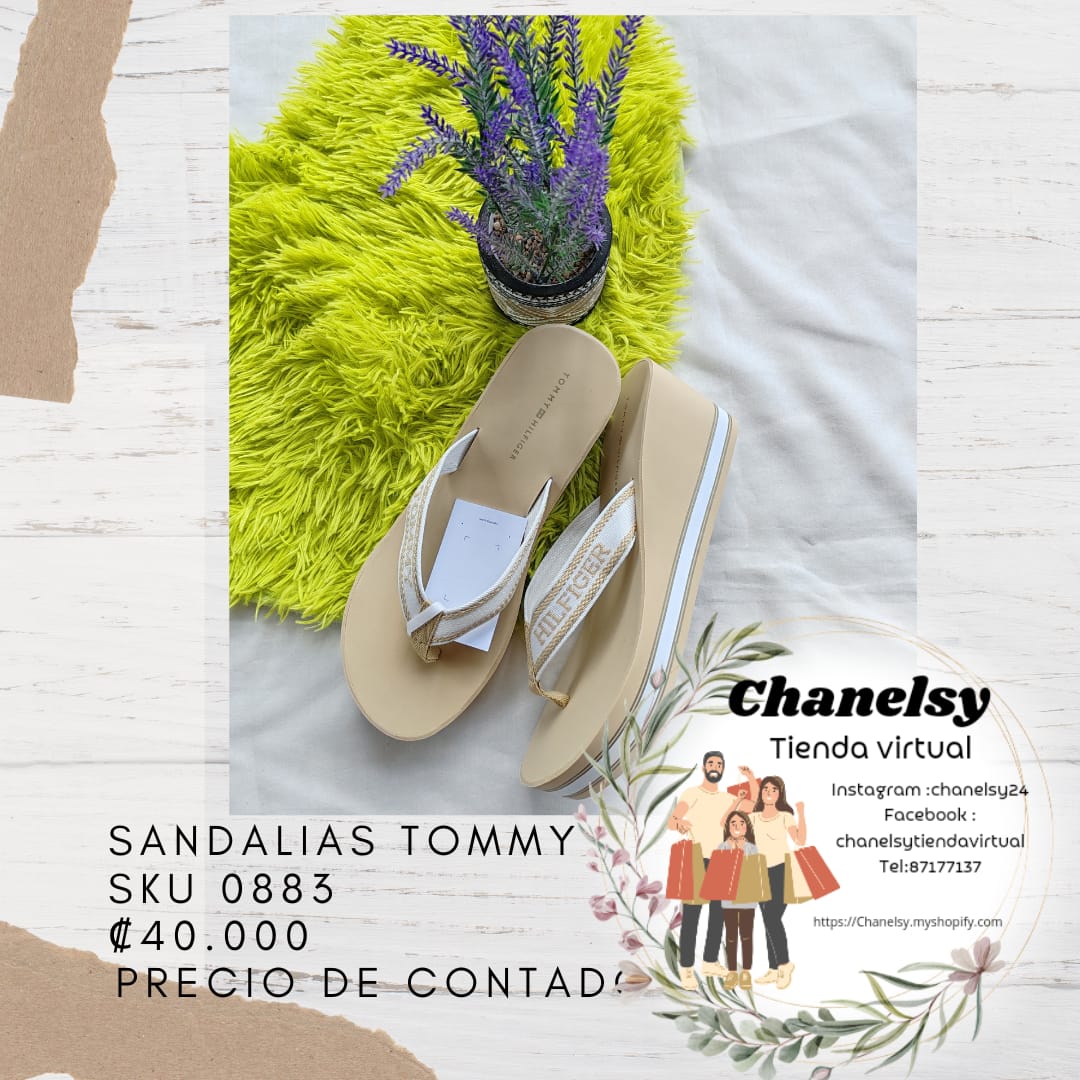Sandalias Tommy Hilfiger Talla 38 Dama