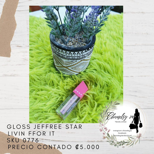Gloss Labial Jeffree Star Livin FFor It