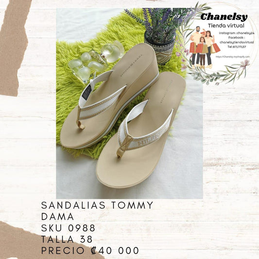 Sandalias Tommy Dama