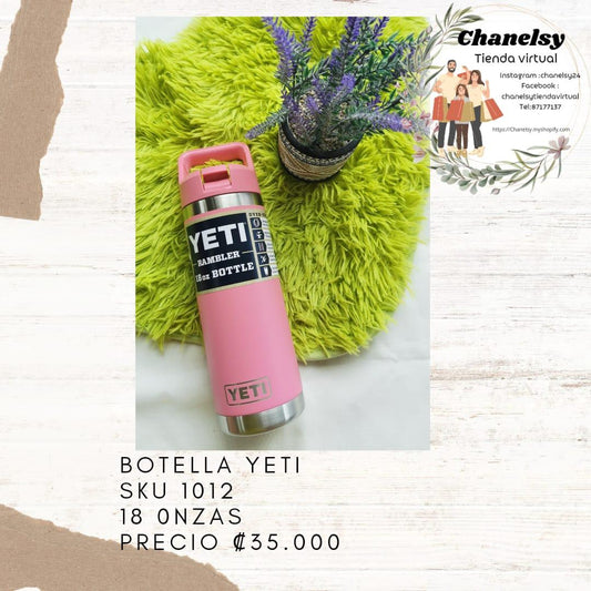 Botella Yeti De 18 Onzas