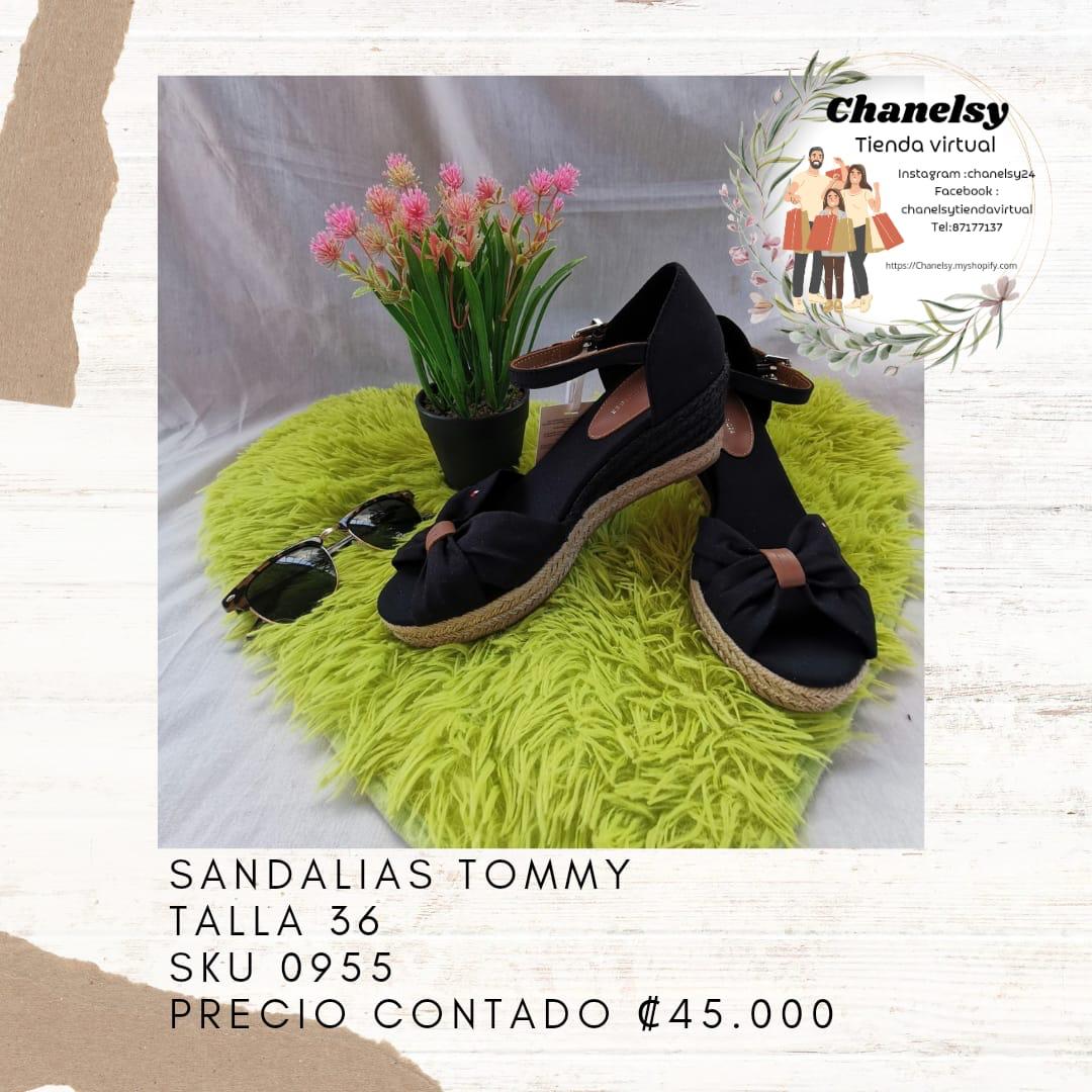 Sandalias Tommy Altas Dama