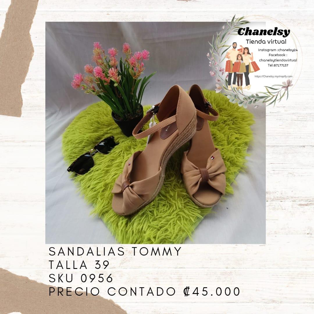 Sandalias Tommy Altas Dama