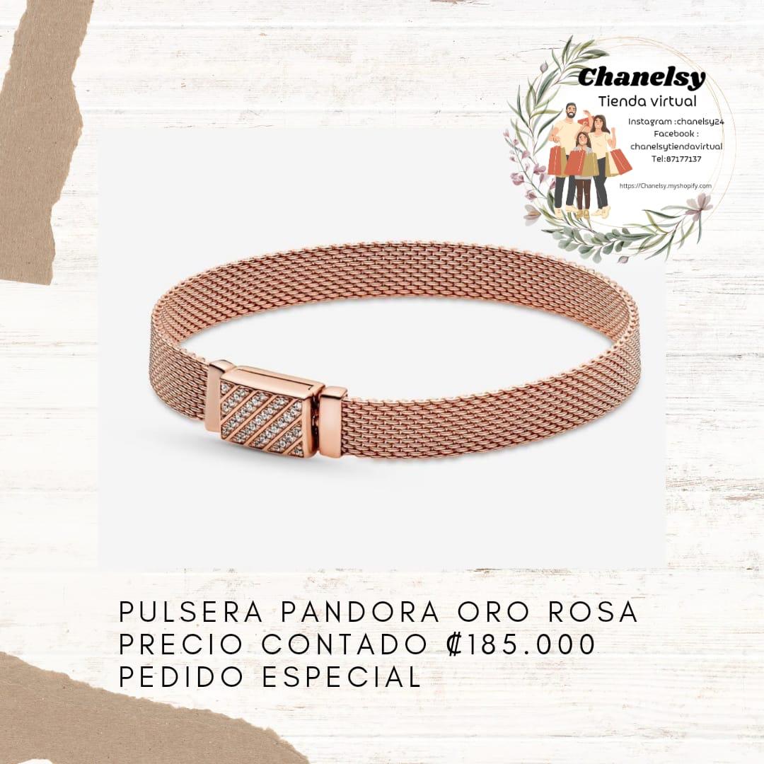 Pulsera Pandora Oro Rosa