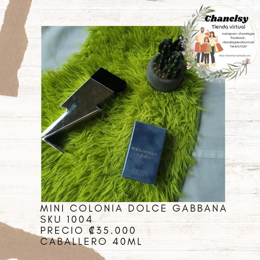 Mini Colonia Dolce Gabbana Caballero