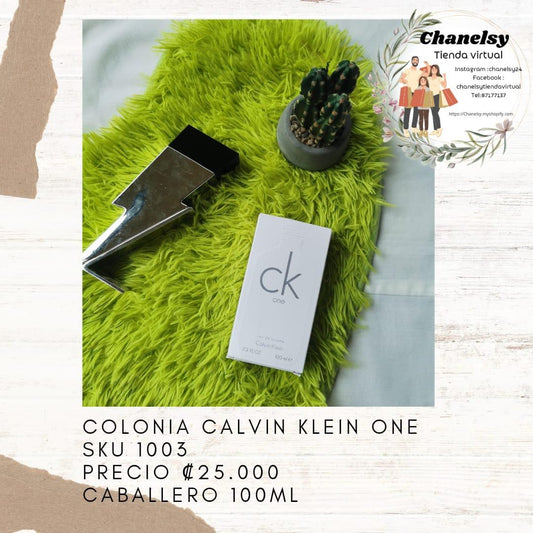 Colonia Calvin Klein One