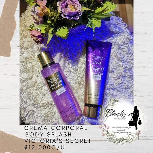 Crema Corporal Love Spell Shimmer Victoria's Secret
