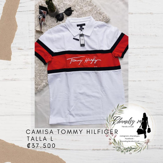 Camisa para Hombre Tommy Hilfiger Talla L