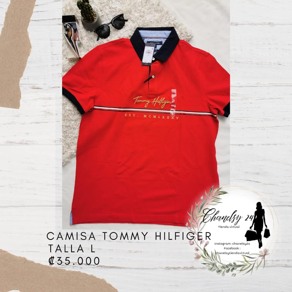 Camisa para Hombre Tommy Hilfiger Talla L