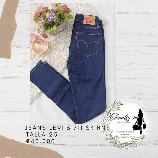 Jeans Levi's 711 Skinny Talla 25