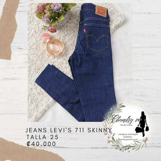 Jeans Levi's 711 Skinny Talla 25