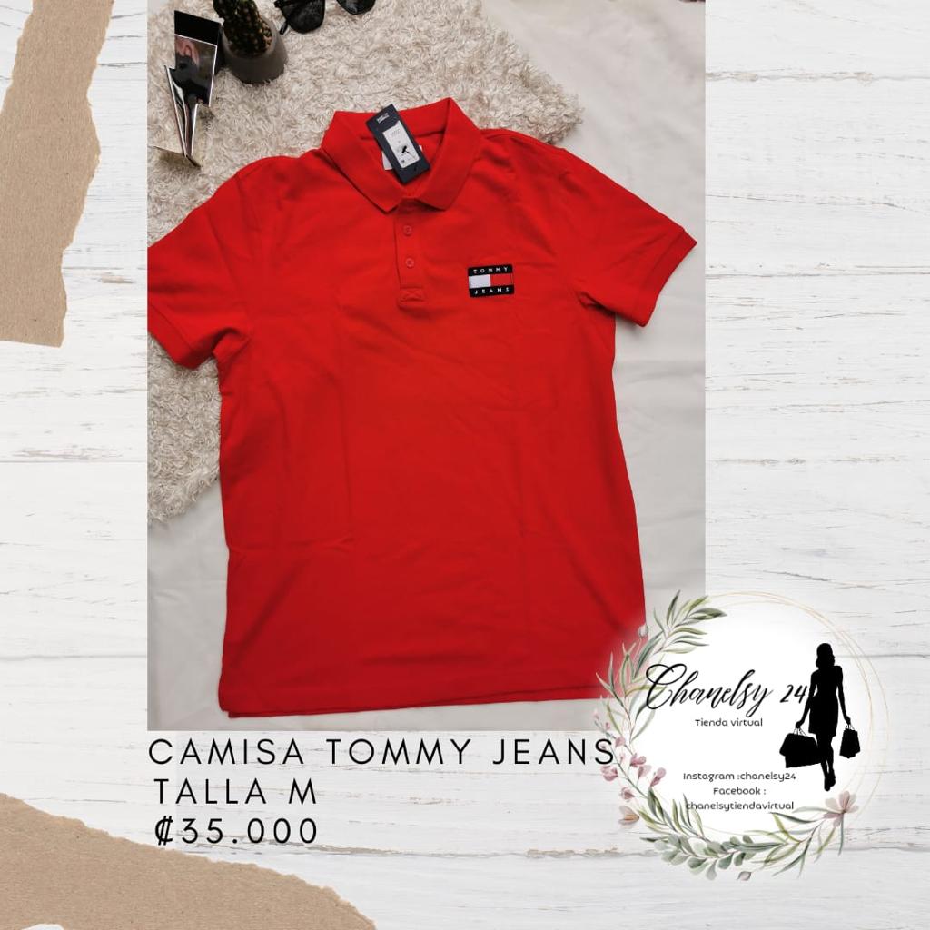 Camisa para Hombre Tommy Jeans Talla M