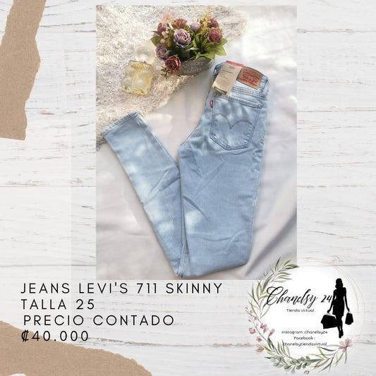 Jeans Levi's 711 Skinny Talla 25
