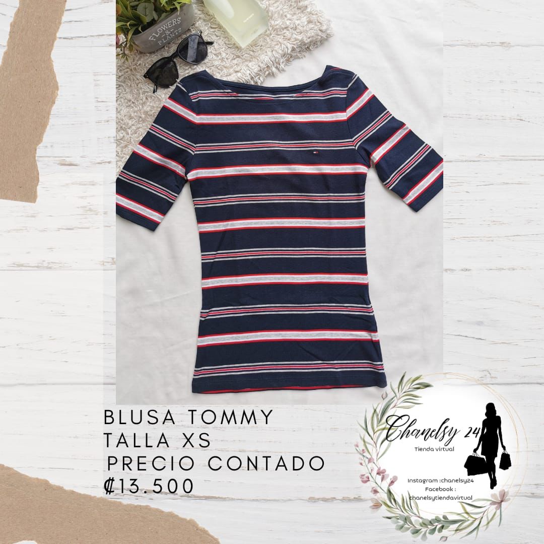 Blusa Tommy Hilfiger Talla XS