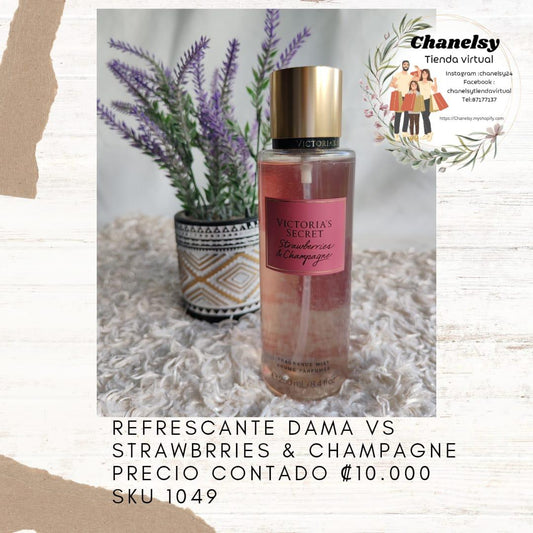 refrescante Dama VS Strawberries y Champagne