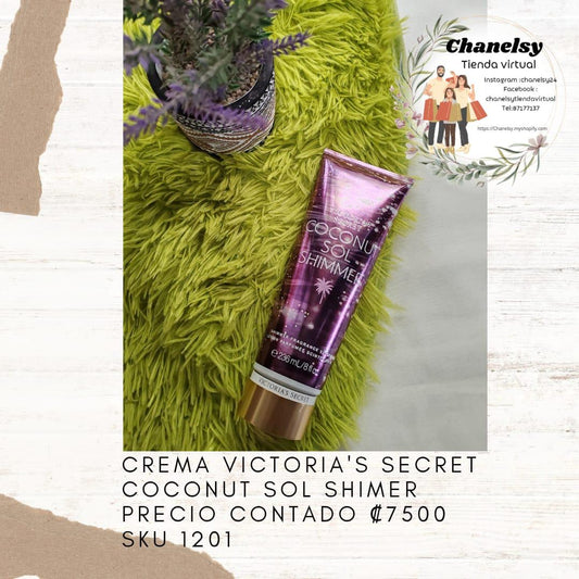 Crema Victoria Secret Coconut Sol Shimmer