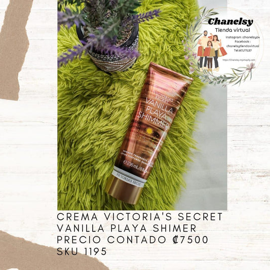 Crema Victoria Secret Vanilla Playa Shimmer