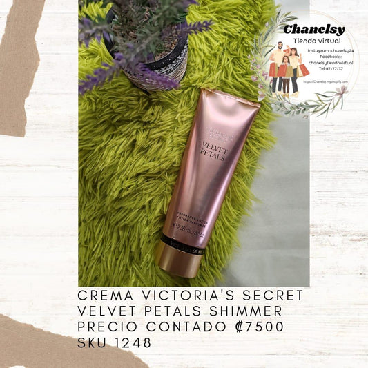 Crema Victoria Secret Velvet Petals Shimmer