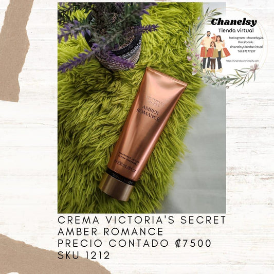 Crema Victoria Secret Amber Romance