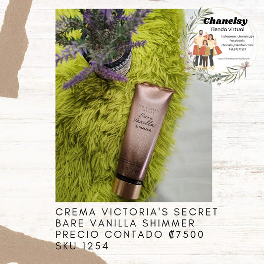 Crema Victoria Secret Bare Vanilla Shimmer