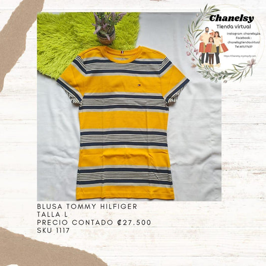 Blusa de mujer Tommy Hilfiger Talla L